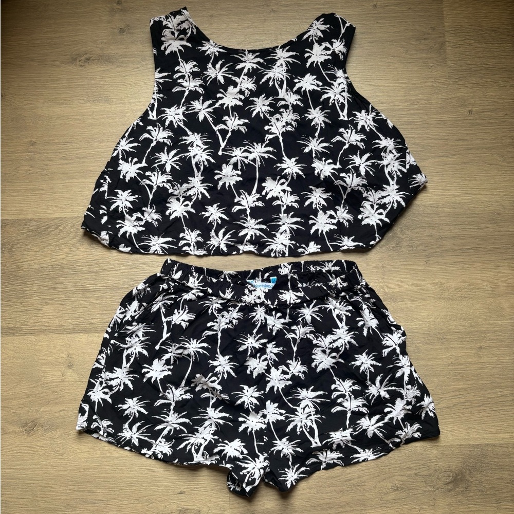 Blue Island Coverup Set, Size Medium